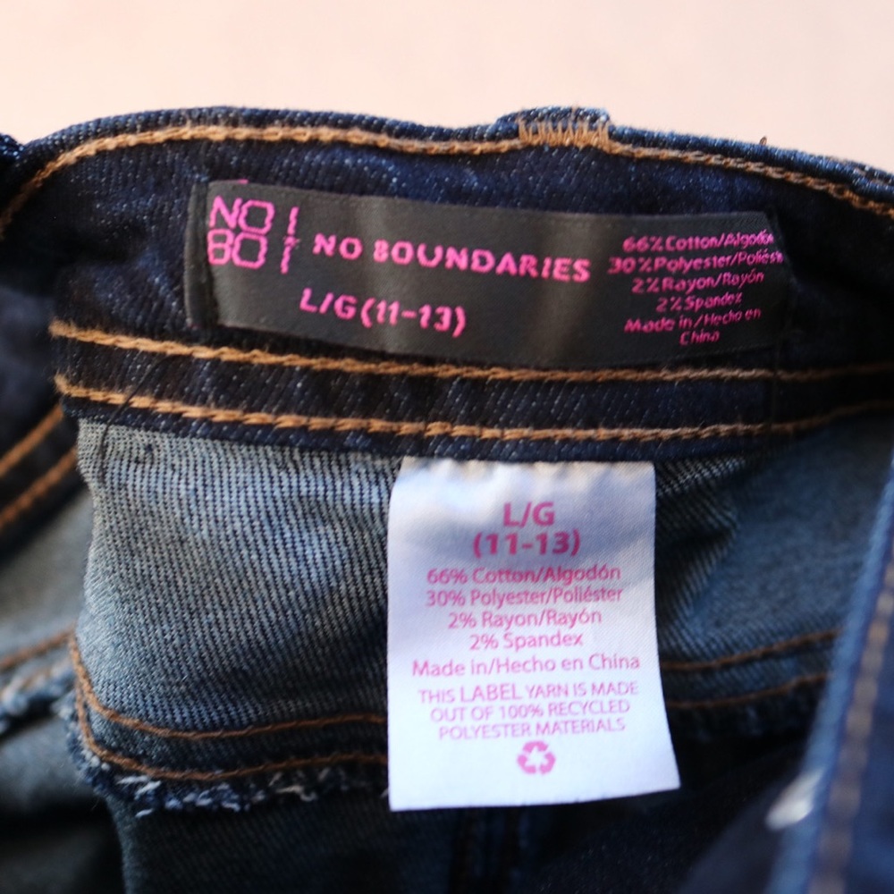 No Boundaries denim shortalls - Picture 5 of 5